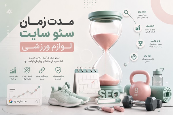 زمان سئو سایت لوازم ورزشی